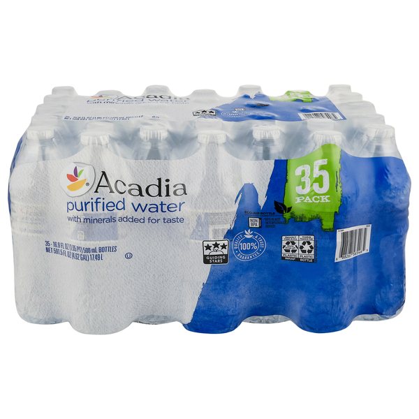 Water, Seltzer & Sparkling Water Store Brand Purified Water, 35 Pack hero