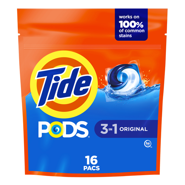 Laundry Tide PODS Laundry Detergent Soap Pacs, Spring Meadow Scent hero