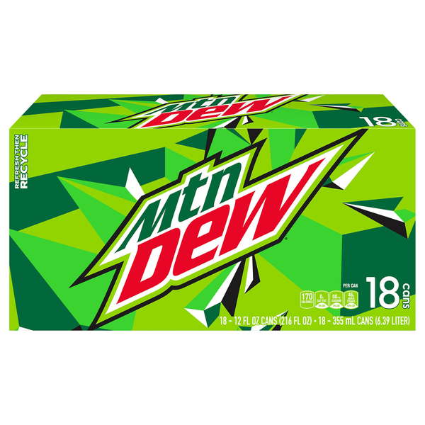 Soft Drinks Mountain Dew Soda hero