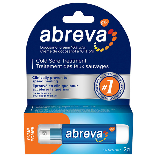 Oral Hygiene Abreva Pump hero