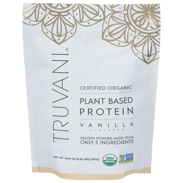 Miscellaneous Supplements Truvani Protein Powder, Organic, Plant Based, Vanilla Flavored hero