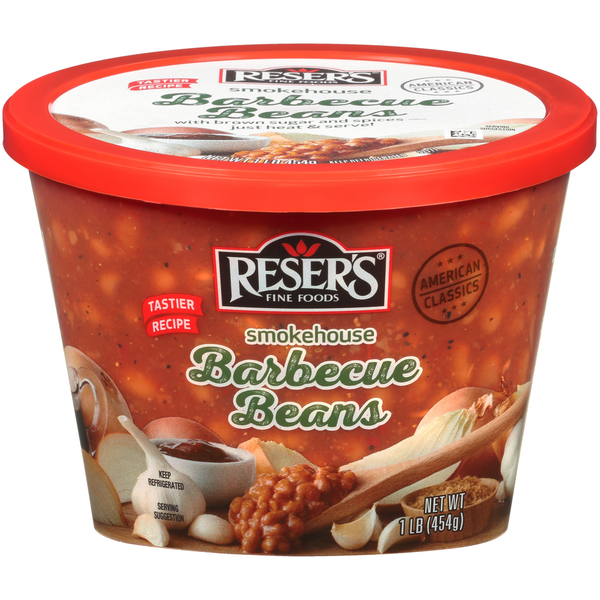 Prepared Soups & Salads Reser's Fine Foods Fine Foods American Classics Smokehouse Barbecue Beans hero