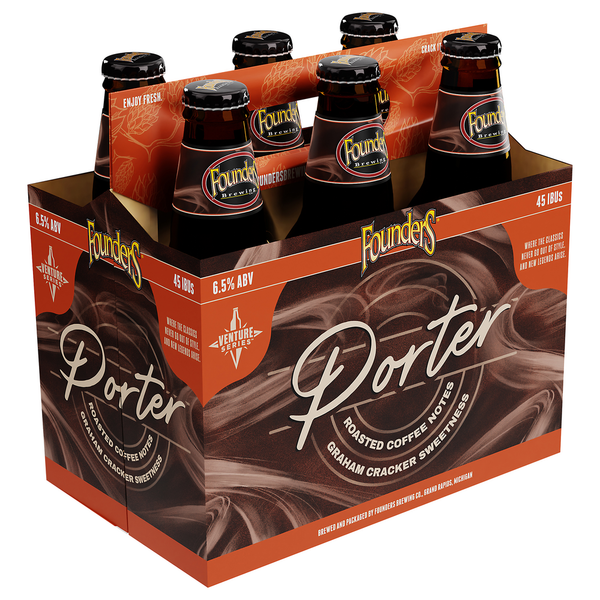 Ales Founders Brewing Dark Rich & Sexy Porter, Bottles hero