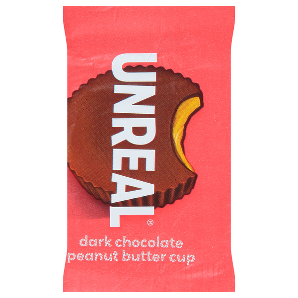 Candy & Chocolate UNREAL Peanut Butter Cups, Dark Chocolate hero