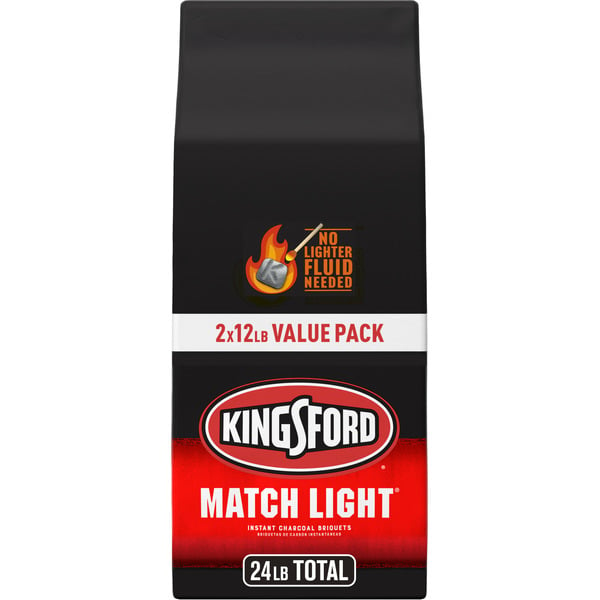 More Household Kingsford Instant Charcoal Briquettes, BBQ Charcoal for Grilling hero