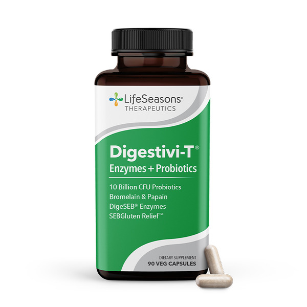 Dietary Supplements LifeSeasons Digestivi-T - Enzymes + Probiotics hero