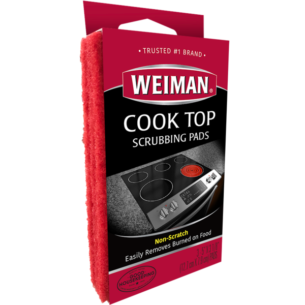 Cleaning Products Weiman Cook Top Scrubbing Pads, Non scratch hero