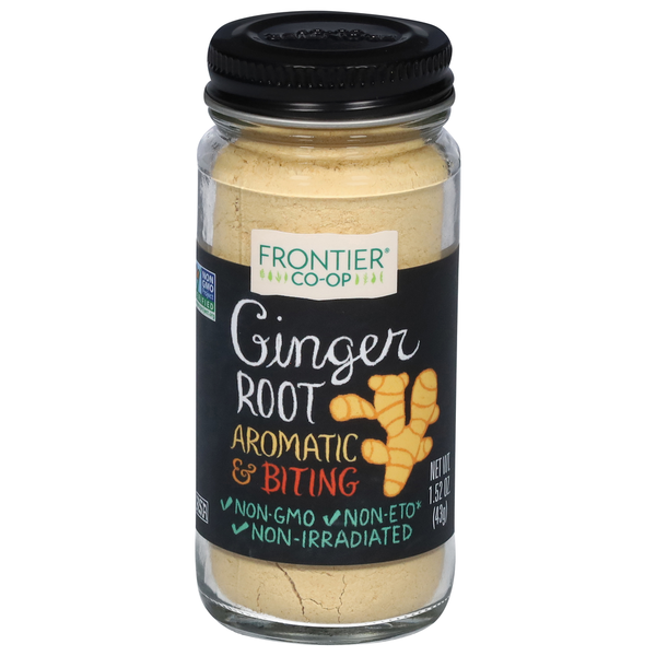 Spices & Seasonings Frontier Co-op Ginger Root, Aromatic & Biting hero