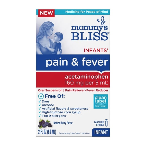 Mommy's Bliss Infants' Pain & Fever Acetaminophen hero