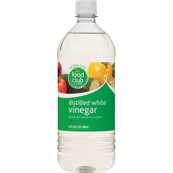 Oils & Vinegars Food Club Vinegar, White, Distilled hero