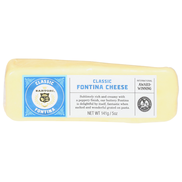 Packaged Cheese Sartori Cheese, Classic Fontina hero