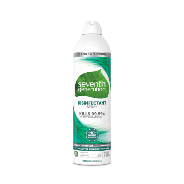 More Household Seventh Generation Disinfecting Spray Eucalyptus And Thyme hero