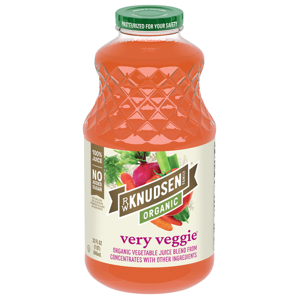 Juice & Nectars R.W. Knudsen Family Very Veggie hero