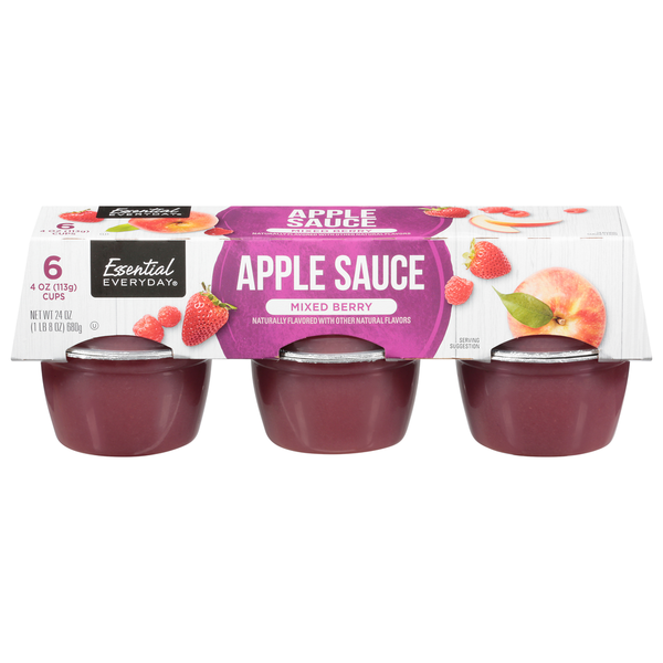 Essential Everyday Apple Sauce, Mixed Berry hero