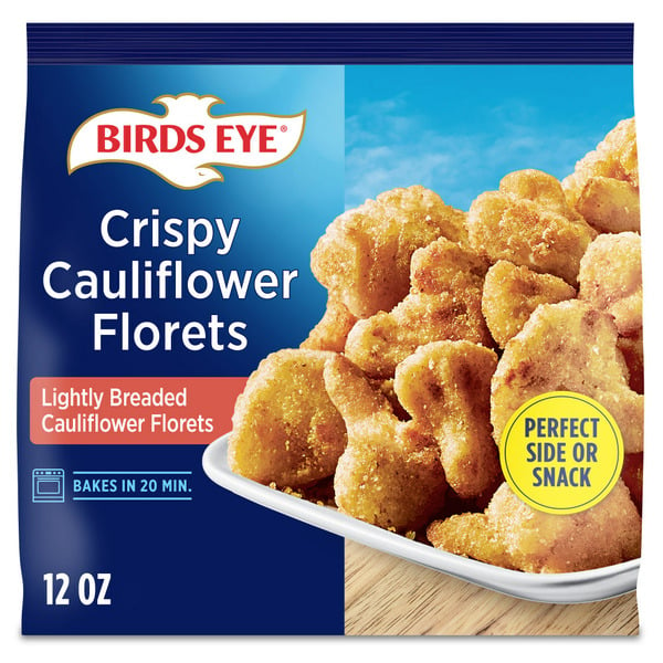 Frozen Produce Birds Eye Crispy Cauliflower Florets, Frozen Vegetable hero