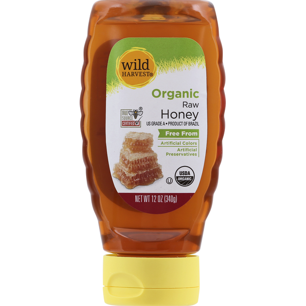 Honeys, Syrups & Nectars Wild Harvest Honey, Organic, Raw hero