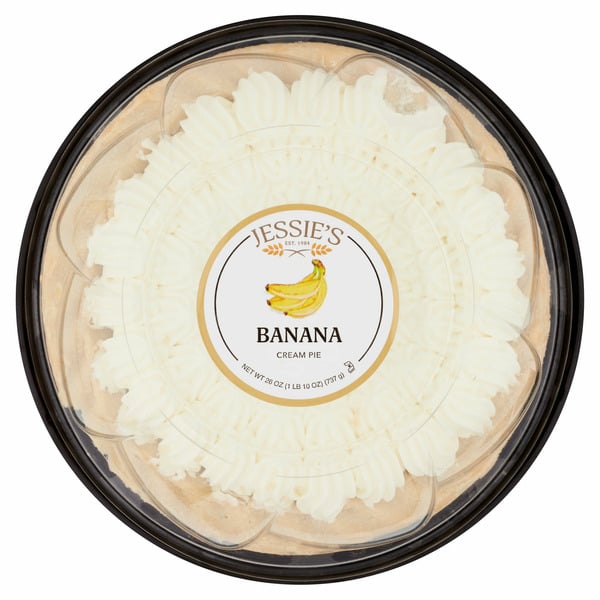 Bakery Desserts Jessie's Banana Cream Pie hero