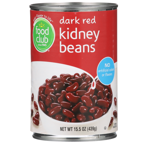 Canned Meals & Beans Food Club Dark Red Kidney Beans hero