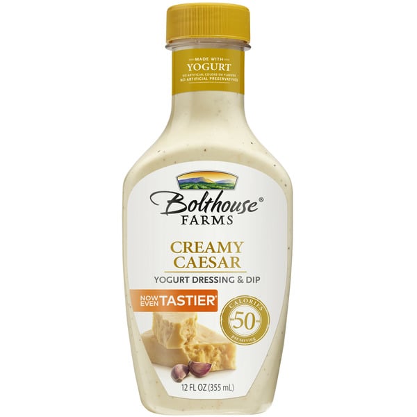 Salad Dressing & Toppings Bolthouse Farms Creamy Caesar hero