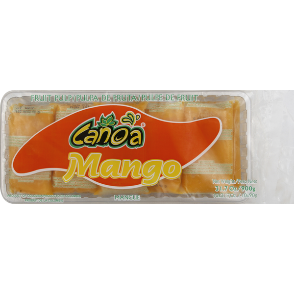 Latino Foods Canoa Fruit Pulp, Mango hero