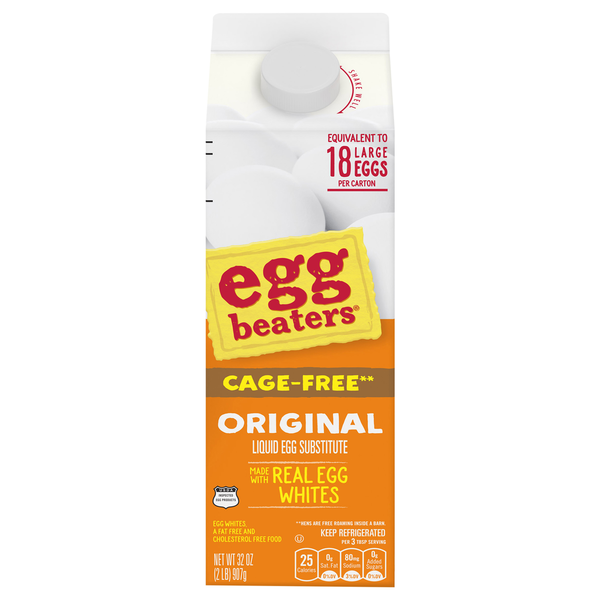 Eggs Egg Beaters Liquid Egg Substitute, Original, Cage-Free hero