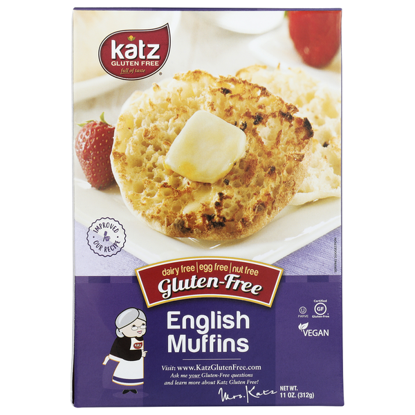 Frozen Breads & Doughs Katz English Muffins Gf hero