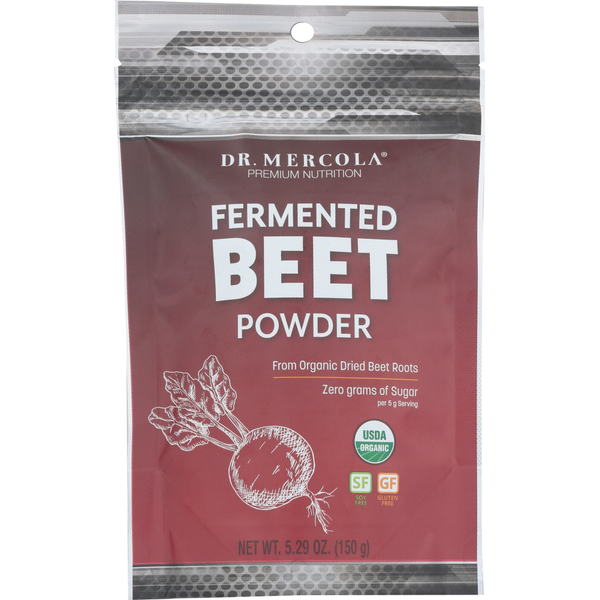 Vitamins & Supplements Dr. Mercola Fermented Beet Powder hero