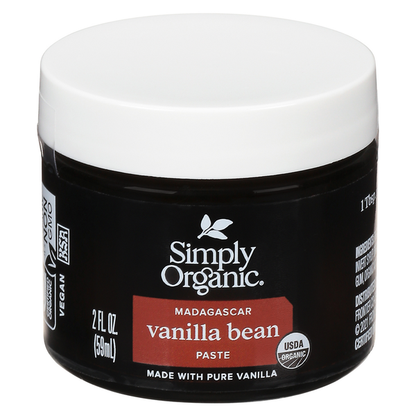 Simply Organic Vanilla Bean Paste, Madagascar hero