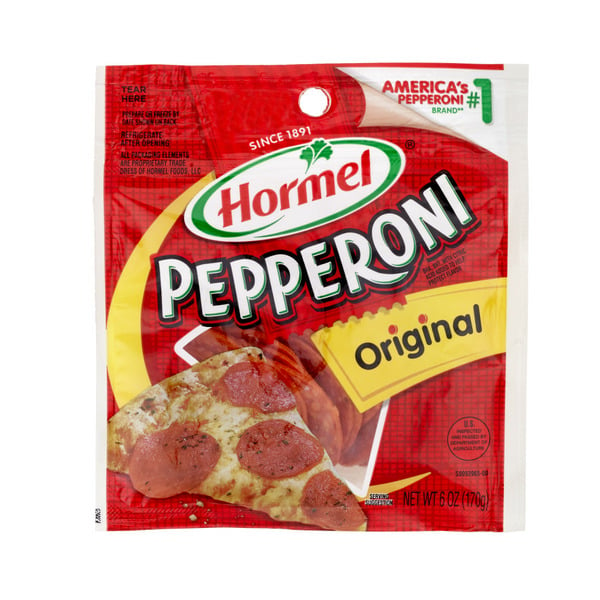 Lunch Meat Hormel Original Pepperoni hero