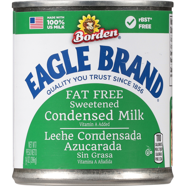 Baking Ingredients Eagle Brand Condensed Milk, Fat Free, Sweetened hero