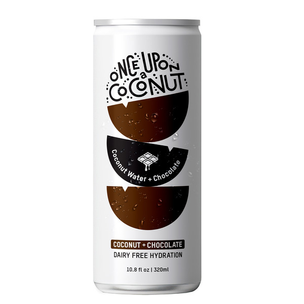 Once Upon  A Coconut Premium Coconut Water + Chocolate hero