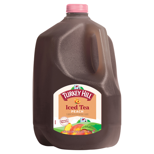 Tea Beverages Turkey Hill Iced Tea, Peach hero