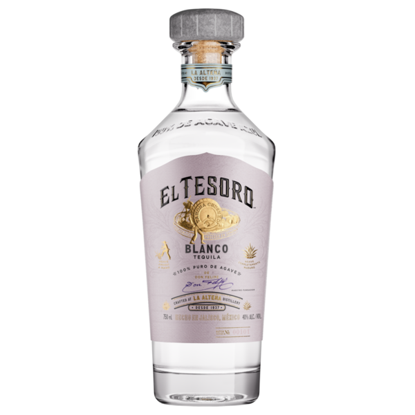 Tequila El Tesoro Blanco Tequila hero