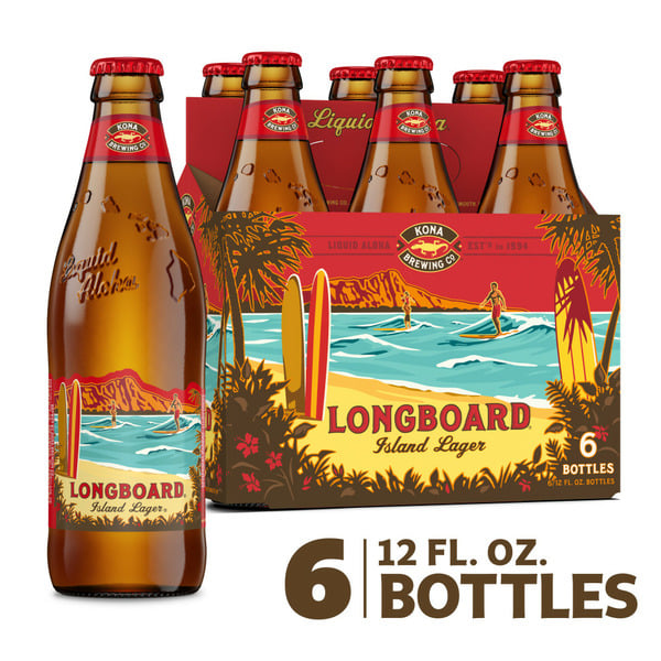 Craft Beer Kona Brewing Co. Island Lager Beer hero