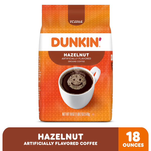 Dunkin' Roast & Ground Coffee, Hazelnut hero