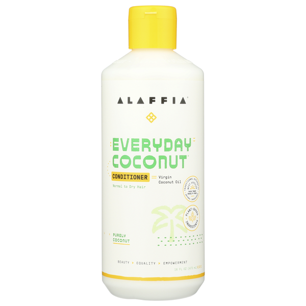 Alaffia Everyday Coconut Conditioner hero