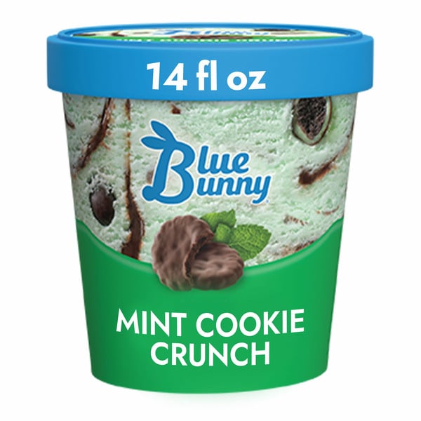 Blue Bunny Blue Bunny Mint Cookie Crunch Frozen Dessert hero