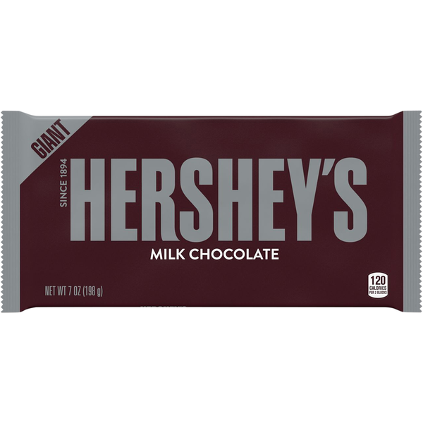 Candy & Chocolate Hershey's Milk Chocolate, Giant hero