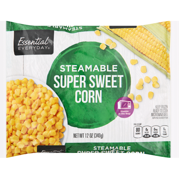 Frozen Produce Essential Everyday Corn, Super Sweet, Steamable hero