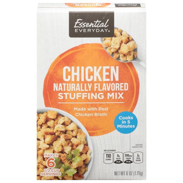 Instant Foods Essential Everyday Stuffing Mix, Chicken hero