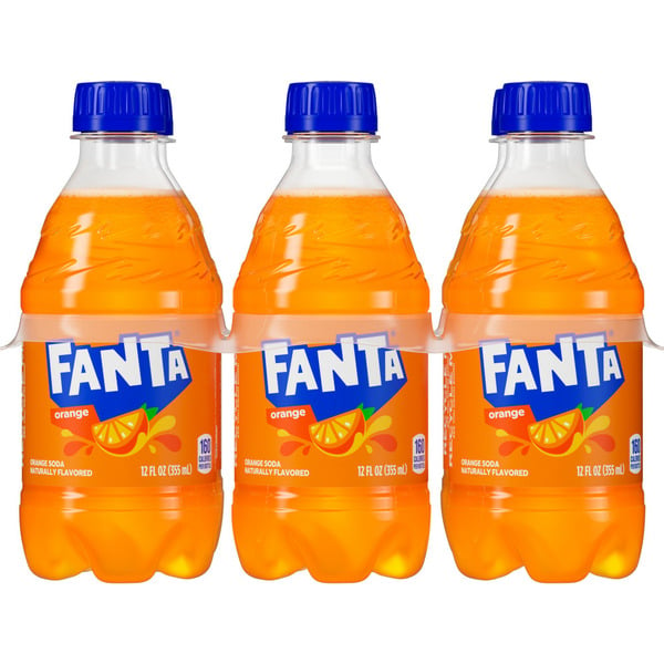 Soft Drinks Fanta Orange Soda Pop Bottles hero