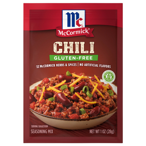 Spices & Seasonings McCormick® Gluten Free Chili Seasoning Mix hero