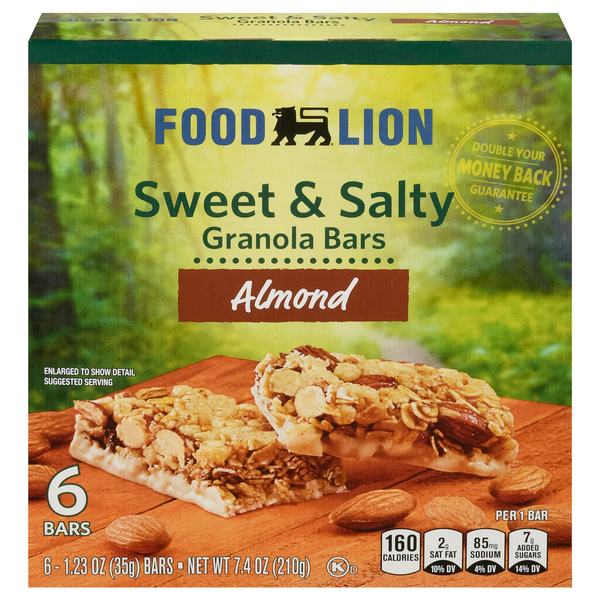 Energy & Granola Bars Food Lion Almond Sweet & Salty Granola Bar hero