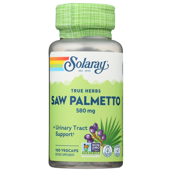 Vitamins & Supplements Solaray Saw Palmetto Berry hero