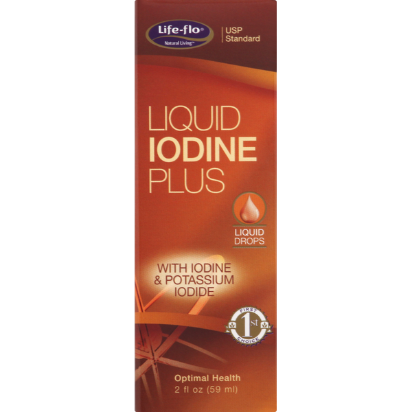 First Aid Life-flo Iodine Plus, Liquid, Liquid Drops hero