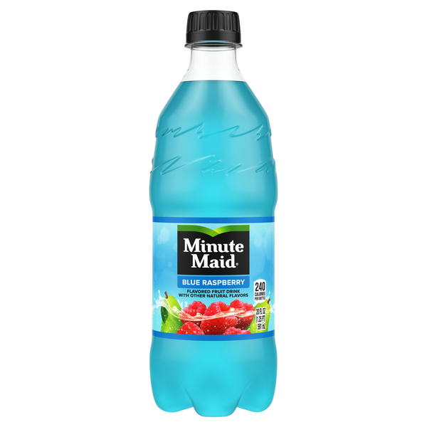 Soft Drinks Minute Maid Fruit Drink, Blue Raspberry hero