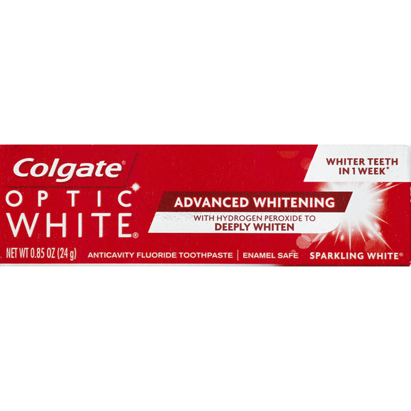 Oral Hygiene Colgate Toothpaste, Anticavity Fluoride, Sparkling White hero