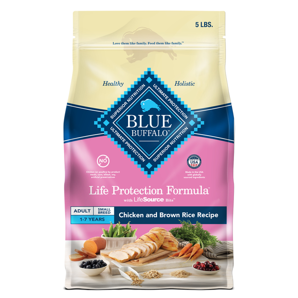 Dog Food & Care Blue Buffalo Life Protection Formula Natural Adult Small Breed Dry Dog Food, Chicken hero