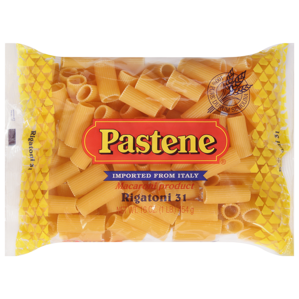 Dry Pasta Pastene Rigatoni 31 hero