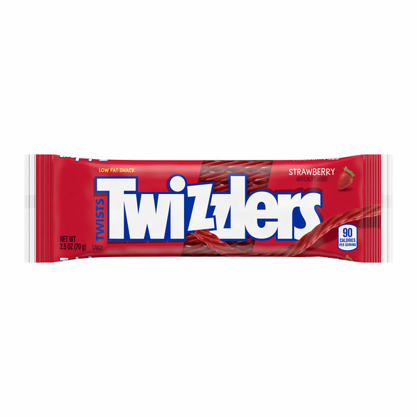 Candy & Chocolate Twizzlers Strawberry Flavored Licorice Style Candy hero